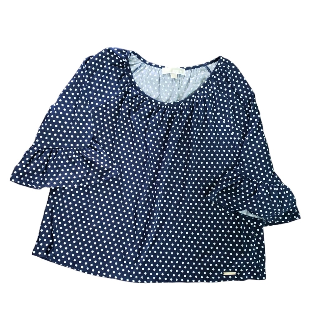 Michael Kors polka-dot blouse